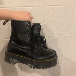 Doc Marten Jadon Platform Combat Boot